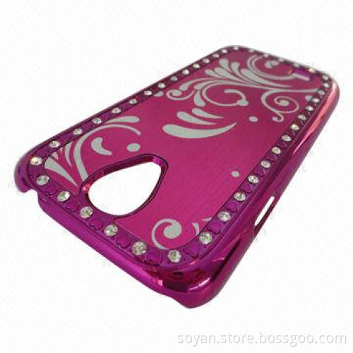 Aluminum Mobile Phone Case for Samsung S4, Customized Designs Welcomed